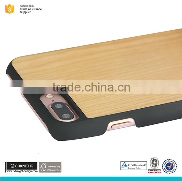 Customized Mobile Accessories Wood Phone Cover Mobile Phone Case for Iphone 7 Plus photo-6