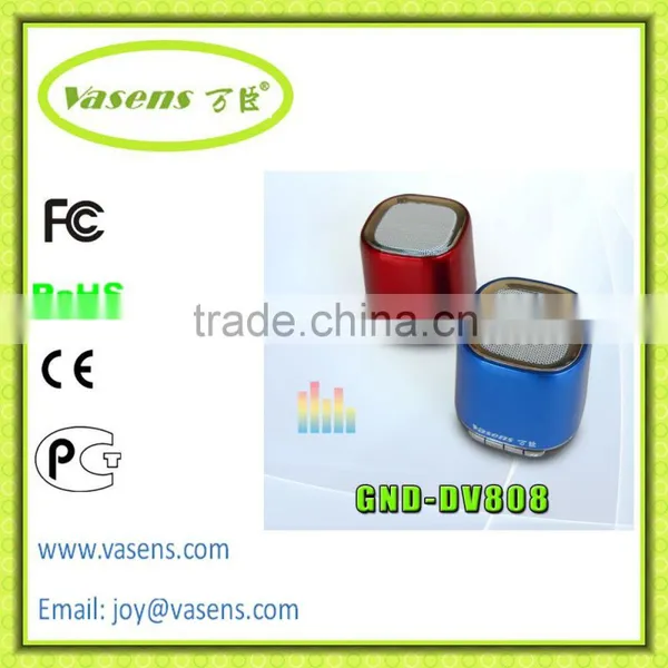 Plastic shell Bluetooth Mini Speakers camouflage color T-08 , mp3 Bluetooth Speakers