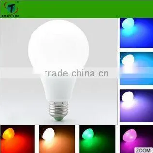 Warm White Rgbw Led Bulb , Rgbw Color Changing Led Bulb , 9w Color Changing Led Bulb