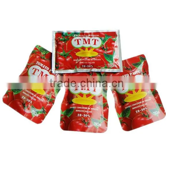 High Quality No Additive Hot Sell Sachet Tomato Paste photo-3