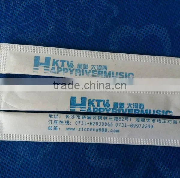 500pcs disposable natural bamboo toothpick one time use only