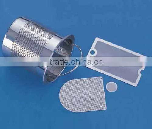 Stainless Steel Mirco Perforated Sheet/micro Perforated Mesh Filter/micro Perforated Filter Screen photo-2