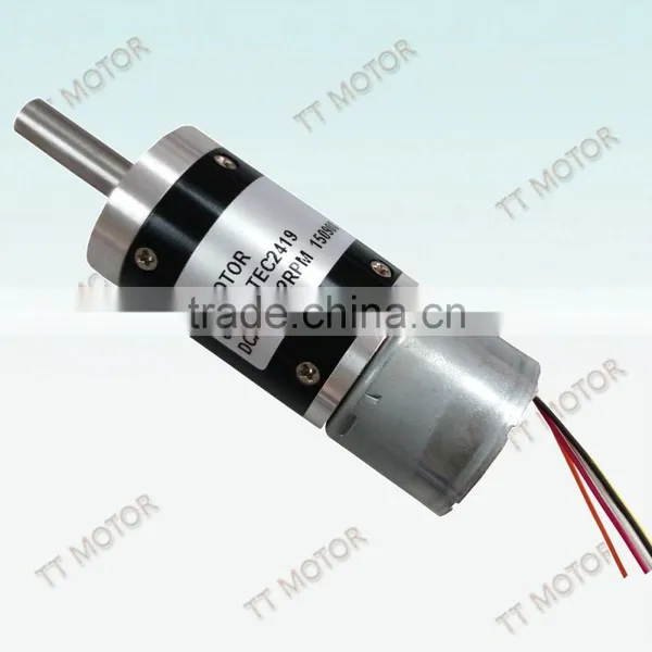 24mm Small Planetary Gear Motor 12V 24V DC photo-2