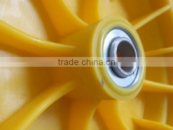16 Inch Pneumatic Wheel 4.00-8 Plasric Wheel Rim photo-4
