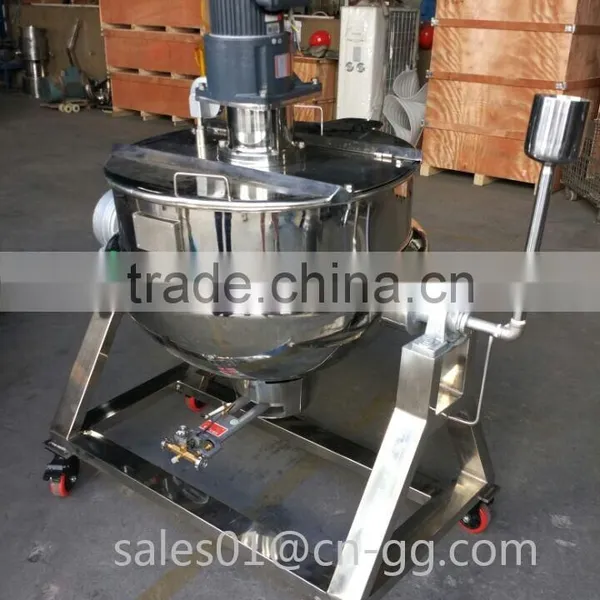 Wenzhou Tilting Porridge Making Machine, Gas Jacketed Kettle, Tilting Machine photo-2