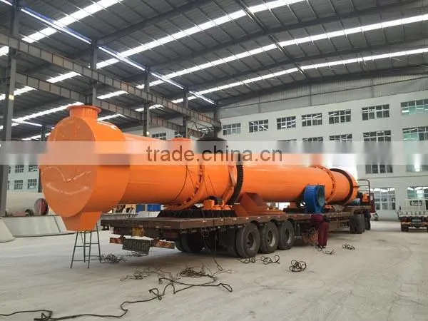 China Industrial High Temperature Wood Rotary Drum Dryer for Sale photo-4