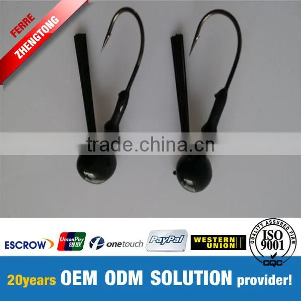 Black Jig Head, Tungsten Bass Jigs