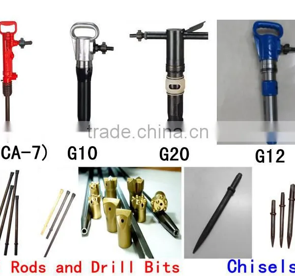 Y19A Rock Drill Used for Mining Drill With Air Leg photo-5