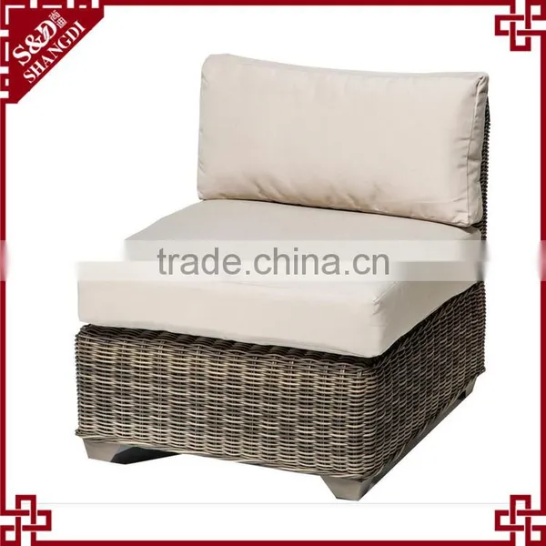 Wholesale Modern Indoor Sectional Rattan Furniture Living Room Sofa Set photo-3