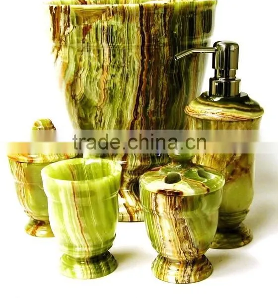 NATURAL COLOR Luxury Colorful Free Sample for Natural ONYX BATHROOM ACCESSORIES COLLECTION photo-5