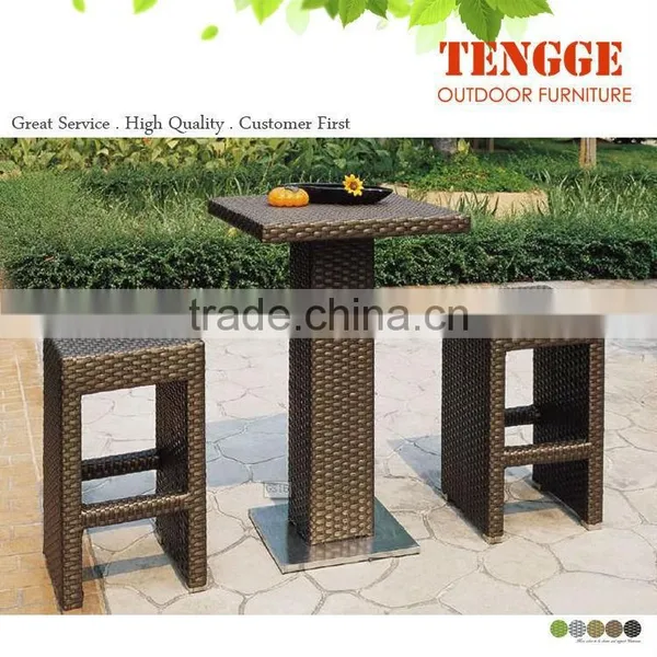 TG15-0196 Patio Aluminum Frame Outdoor Furniture Table and Chairs photo-2