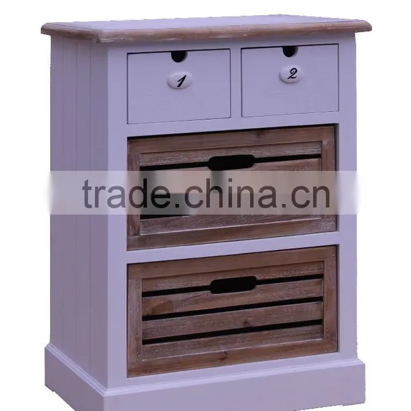 White Modern Wooden Bedroom Furniture Bedside Table Nightstand photo-3