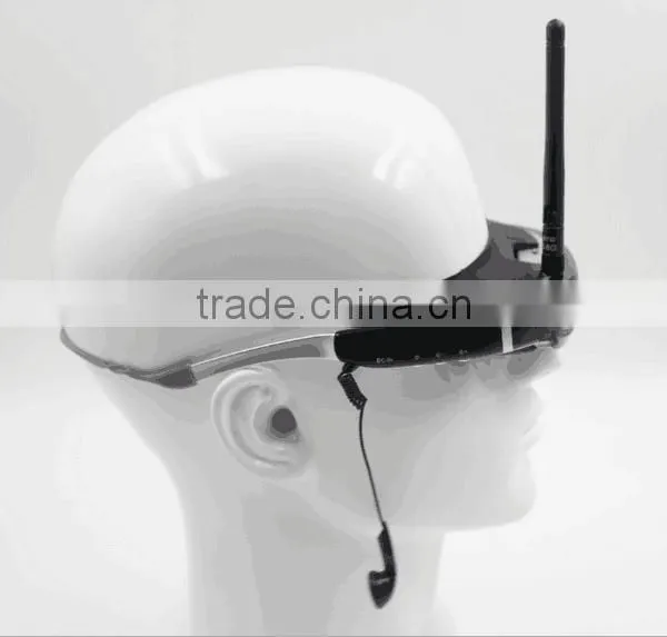 HD 5.8GHz Wireless Eyewear Video Glasses For FPV Racing Drone Glasses Support 68inch Full Color LCOS Screen photo-4