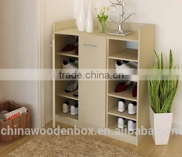 2015 Popular Pine Wooden Shoe Racks photo-2