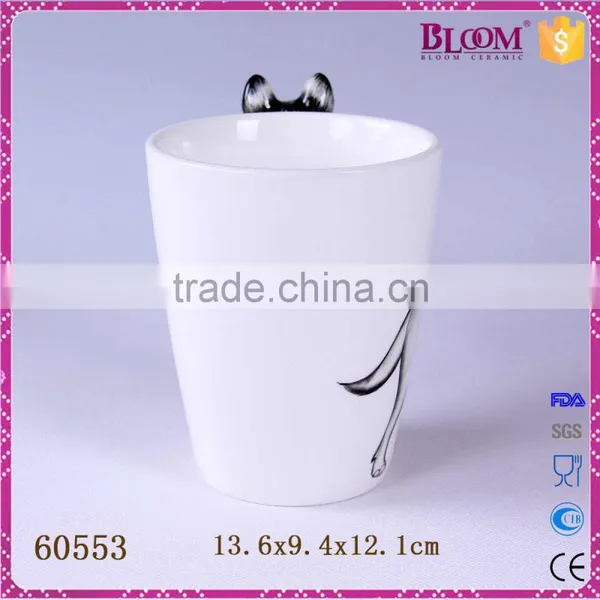 Novelty Gift Handmade Animal Shape Ceramic Cup photo-4