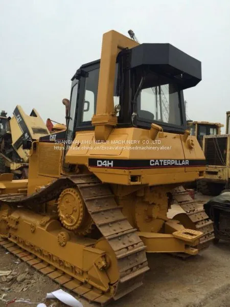 Used Caterpillar D4h Bulldozer With Ripper photo-3