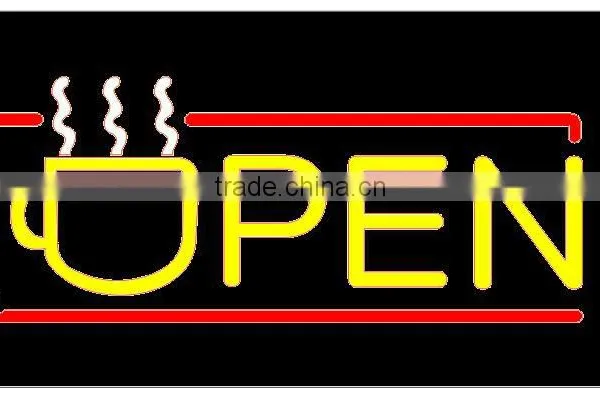 Open Sign! Flash Led Sign,full Color Change ,remote Control Led Sign Board photo-4