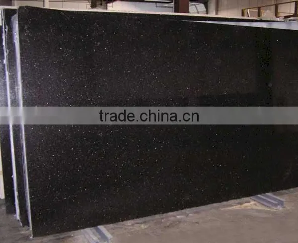High Quality Chinese Fashionable Natural Stone Premium Black Granite photo-2