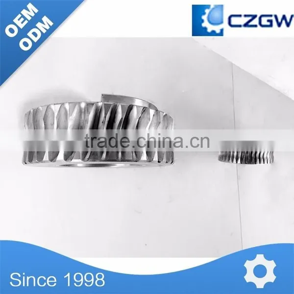OEM&ODMCNC Machining-Chemical Machinery Parts-worm Wheel-002 photo-2