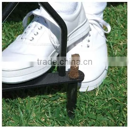 Hollow Tine Steel Lawn Coring Aerator photo-2