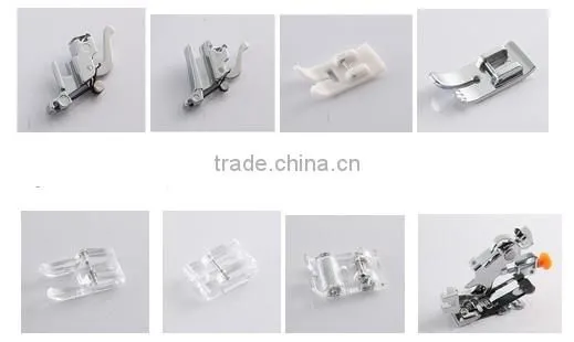 8 PCS SEWING MACHINE PRESSER FOOT SET SNAP for LOW SHANK, SINGER, BROTHER photo-2