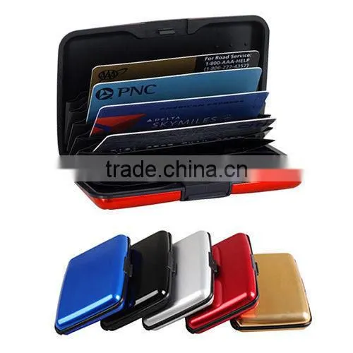 Aluminum Wallet RFID Blocking Credit Card Case Aluma Wallet photo-2