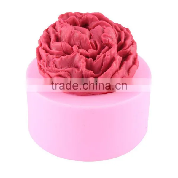 Food Grade Silicone Fondant Cake Mold Baking Tools 3D Silicone Soap Mold Lace Chrysanthemum 1688 Agent photo-2