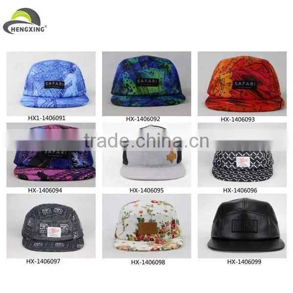 Custom Flower Floral 5 Panel Hat Cheap,5 Panel Hat Cap photo-4