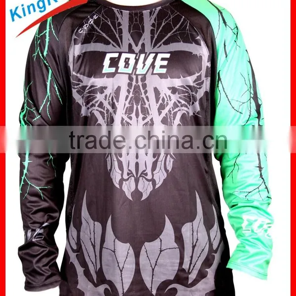 Accepted Small Order for Custom Mountain Bike Jersey, Personalized Made Downhill Mountain Bike Jersey photo-2
