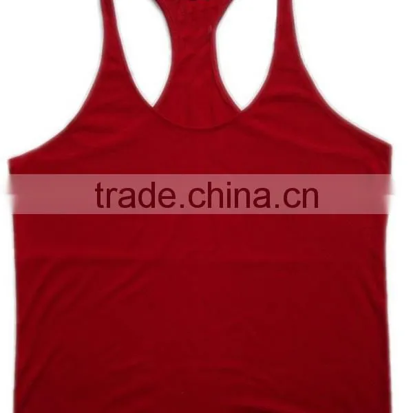 Promotional y Back Mens Tank Top/ Custom Sportswear Tank Top Made in China/ Wholesale China Manufacturer Tank Top photo-6