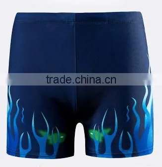 Summer Style Blue Mens Swim Trunks,swimming Shorts for Men Swimwear Briefs photo-2