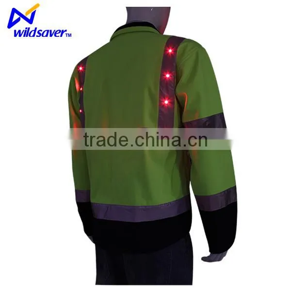 Winter Waterproof Polyester Cotton Reflective Safety Jacket for Mens photo-6