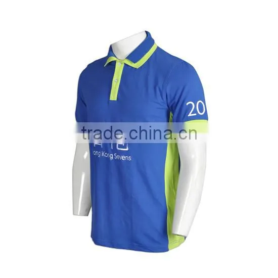 BSCI/ISO9001 China Garment Industry Mens Custom Polo Shirt 100% Cotton photo-2