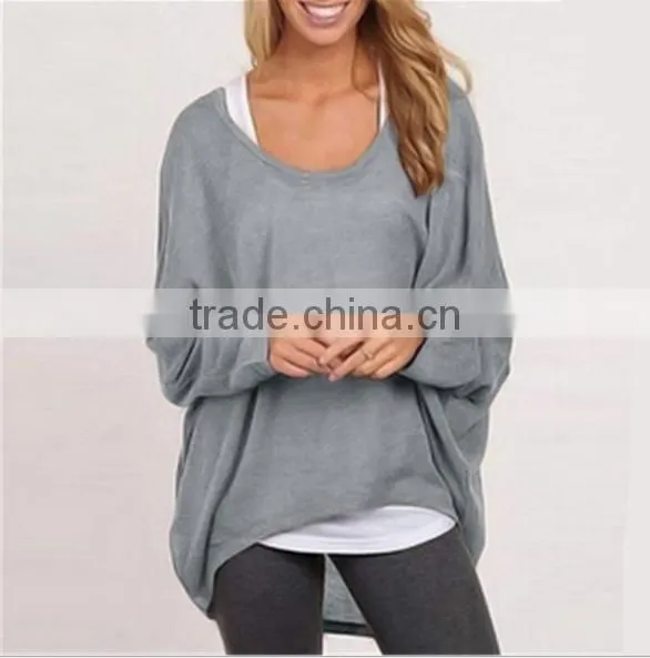 Hot Style Sweater Europe and the United States Show Thin Loose Women's T-shirt Multicolor Knitting Sweater photo-5