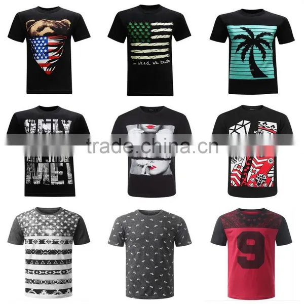2017 Guangzhou Shandao 180g 100% Cotton Fashion Men Plain Dyed Short Sleeve O-Neck Towel Tshirt photo-5