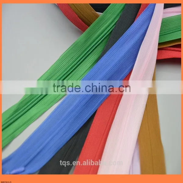 No.#3 60 cm Colorful Nylon Zipper Lace Tape Water Drop Puller Invisible Zipper photo-3
