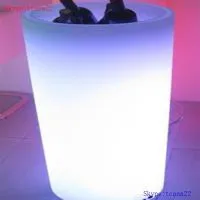 Acrylic Ice Bucket With Led Wholesale Cooler photo-3