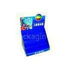 Advertising Corrugated Pop Cardboard Display PDQ , CMYK Printing