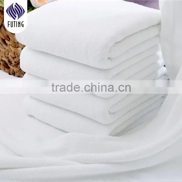 100% Cotton 5 Star Hotel Towel/16s Hotel Towel Set, White Color Hotel Bath Towel photo-2