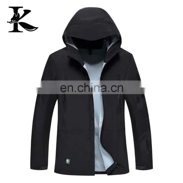 Hardshell Jacket Rain Grey Camo in Stocks photo-2