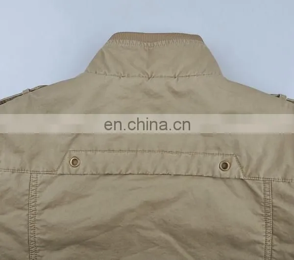 Lastest Fashion Mens Simple Spring Thin Casual Cotton Lab Jacket 2015 photo-4