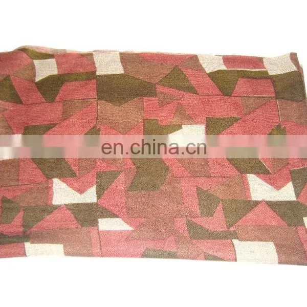 Cheap Wholesale Latest Design Printed Wool Pashmina Shawls, Stoles photo-2