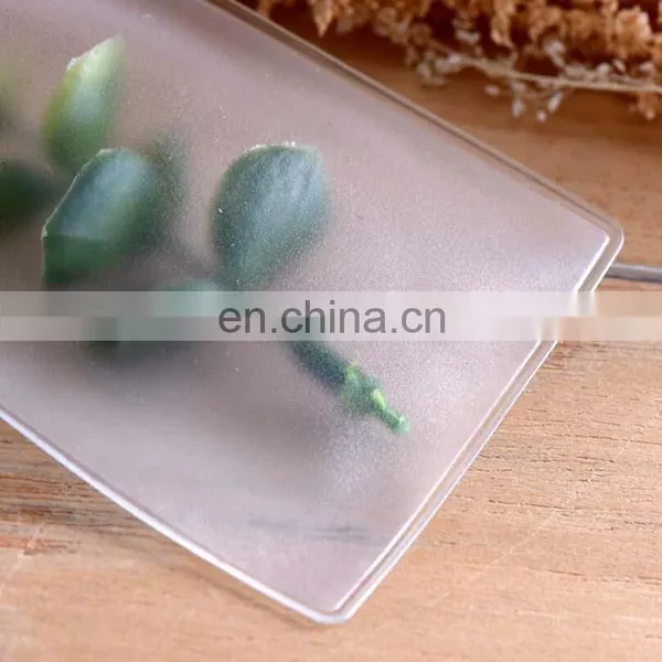 Custom Size Transparent Plastic Packaging Bag Frosting Pvc Bag China Manufacture Packaging Bag photo-3