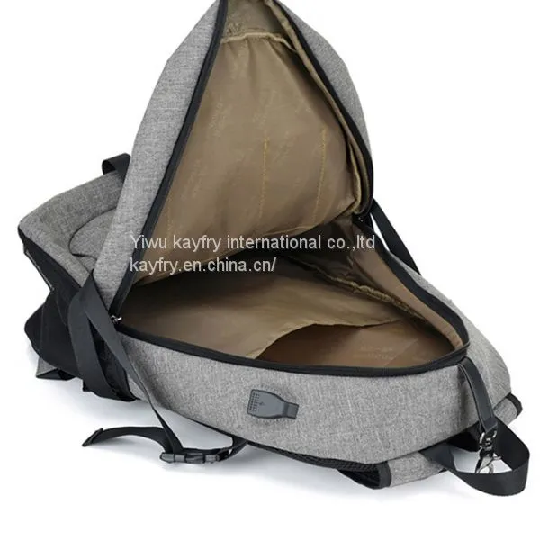 2017 Men’s Backpack Bag External USB Charge Brand Laptop Notebook Bag for Men photo-2