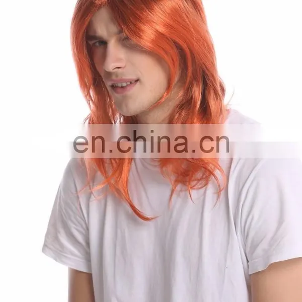 Carnival Men's Orange Party Wigs MW-007 photo-2