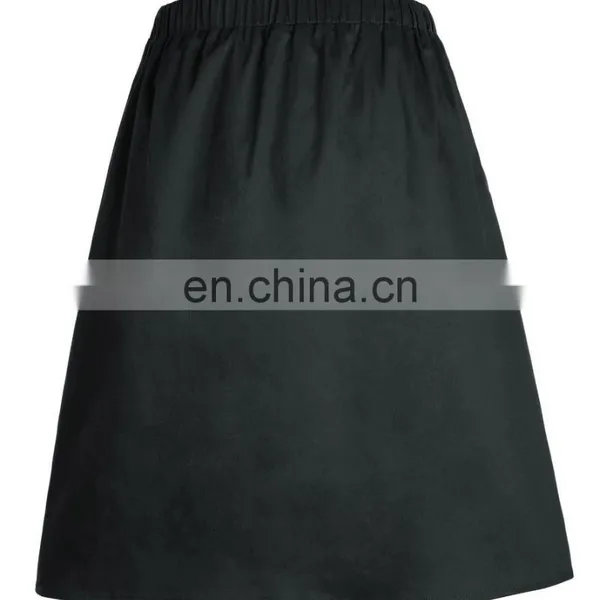 Grace Karin Women's Vintage Retro Pleated Black Cotton Skirt 7 Patterns CL010401-6 photo-2