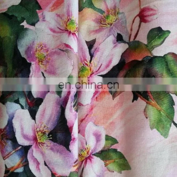 2014 New Style High-quality Digital Printed Rayon Fabric Free Sample photo-6