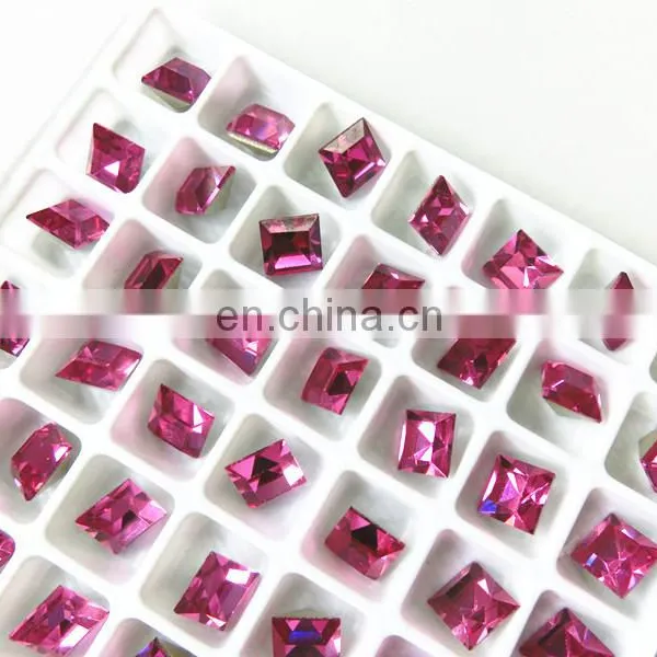 Crystal Diamond Crystal Fancy Color Stone Point-back for Jewelry photo-6