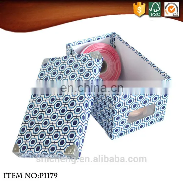 Wholesale Folding Packaging Boxes With Metal Corner photo-4