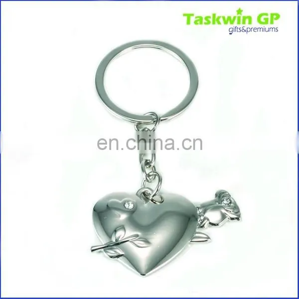 Newest Custom Design Zinc Alloy Making Rhinestones Metal Keychain in Luxury Style photo-3